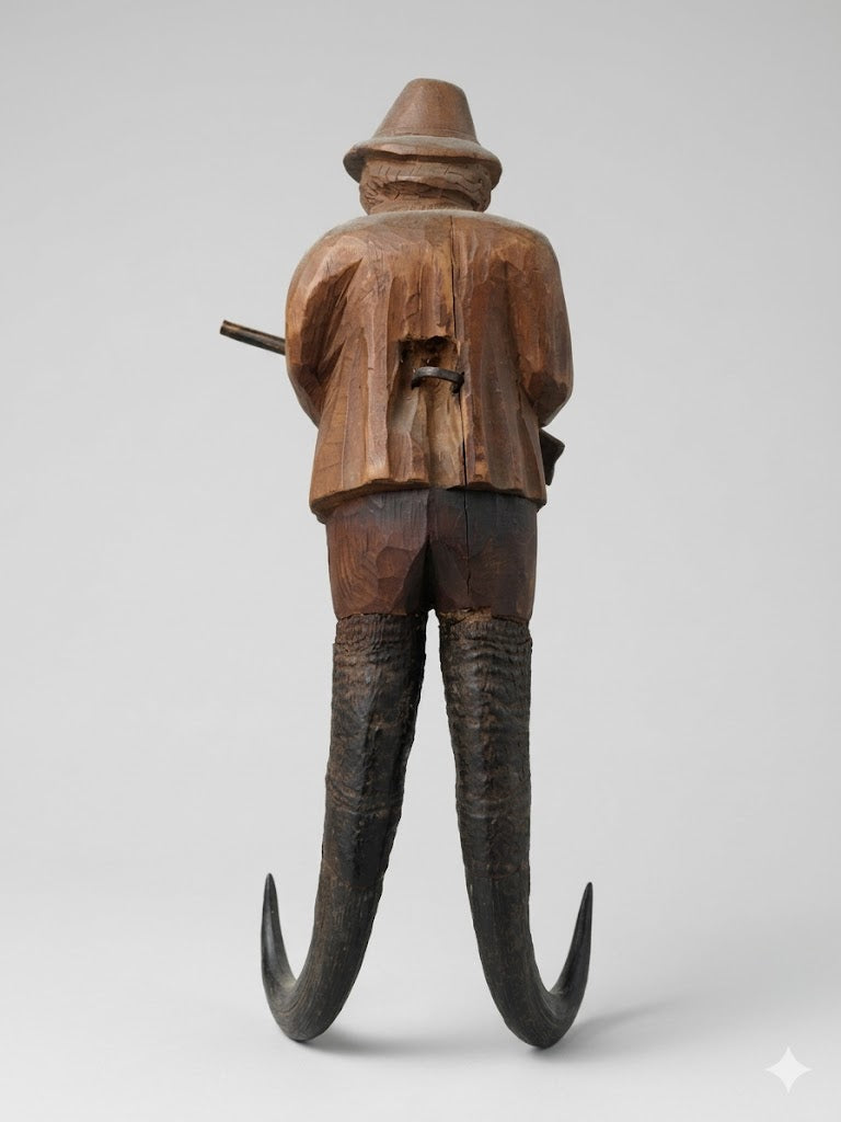 Gamsmandl mit Gewehr (um 1800)