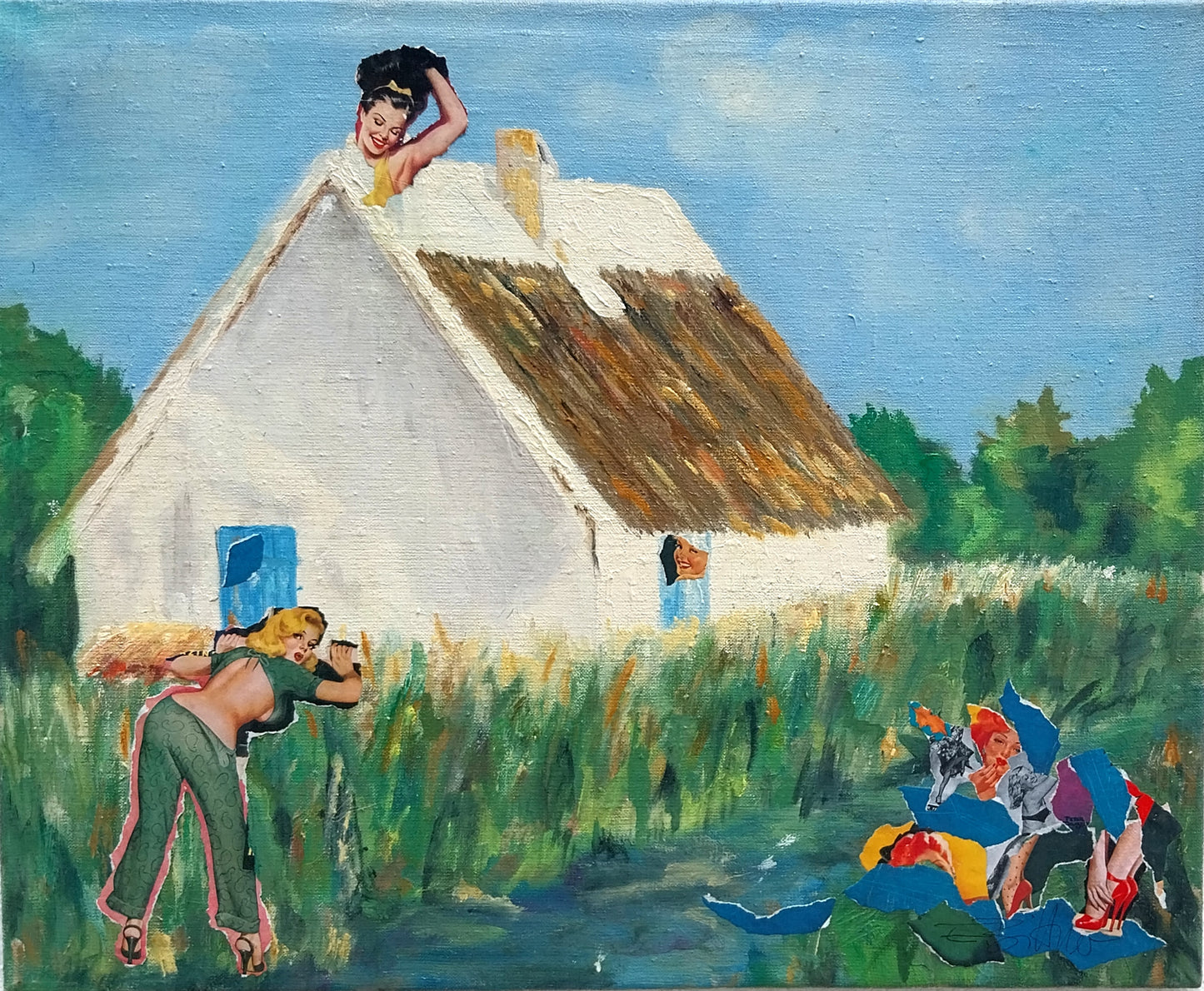Ein glückliches Häuschen in der Camargue