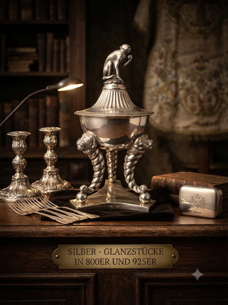 Silber - Glanzstücke in 800er und 925er