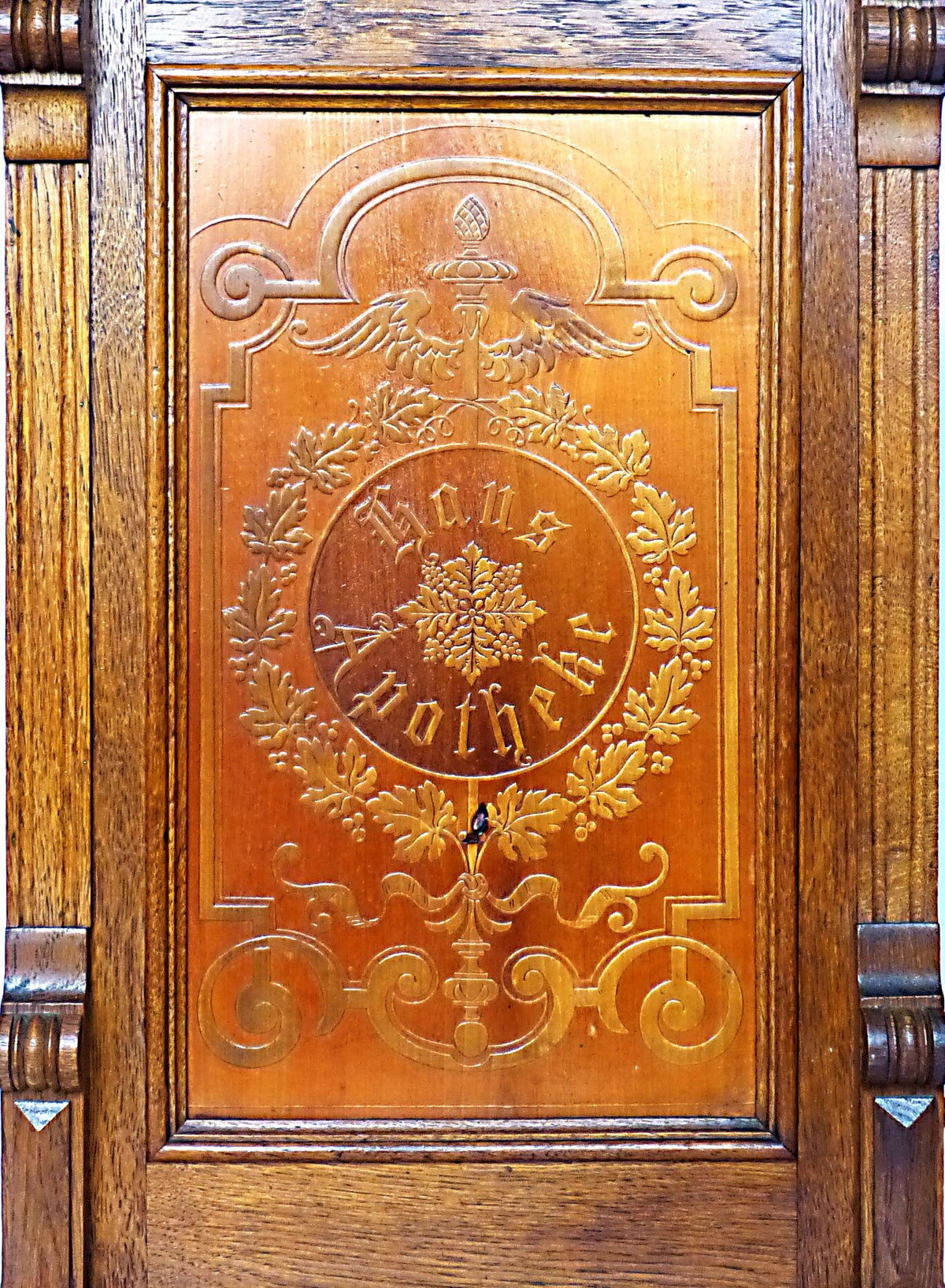 Antiker Deutscher Hausapothekenschrank der Gründerzeit - 1880