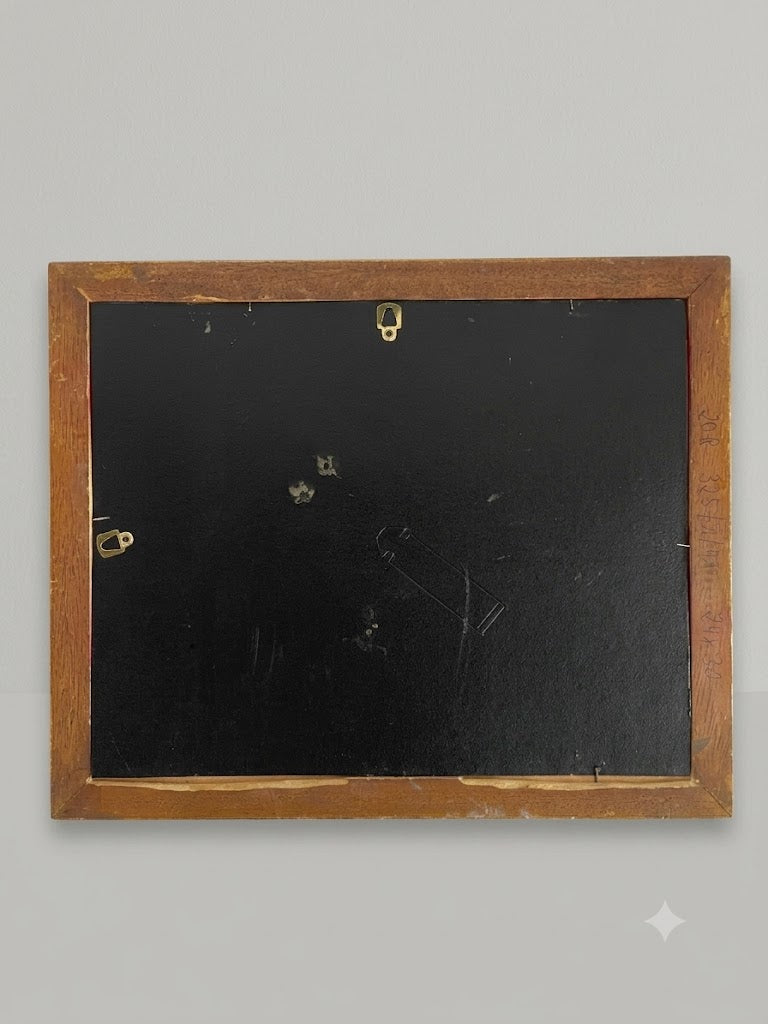 Feines Wiener Aquarell „Das Schweizertor in der Hofburg“ – Handsigniert im prachtvollen Prunkrahmen