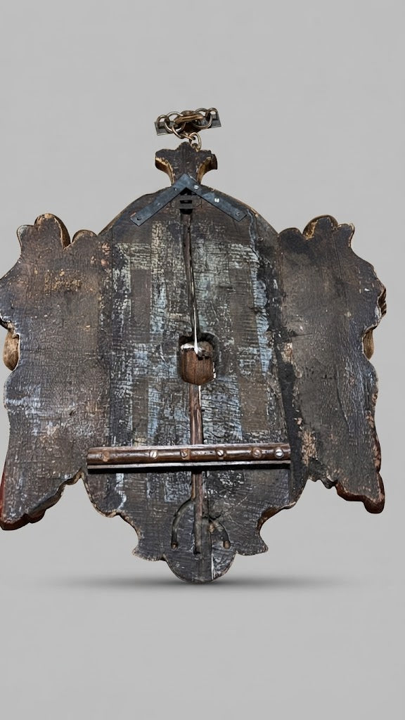 Prächtiger italienischer Barock-Wandspiegel mit Engelsköpfen und Putti (18. Jahrhundert)
