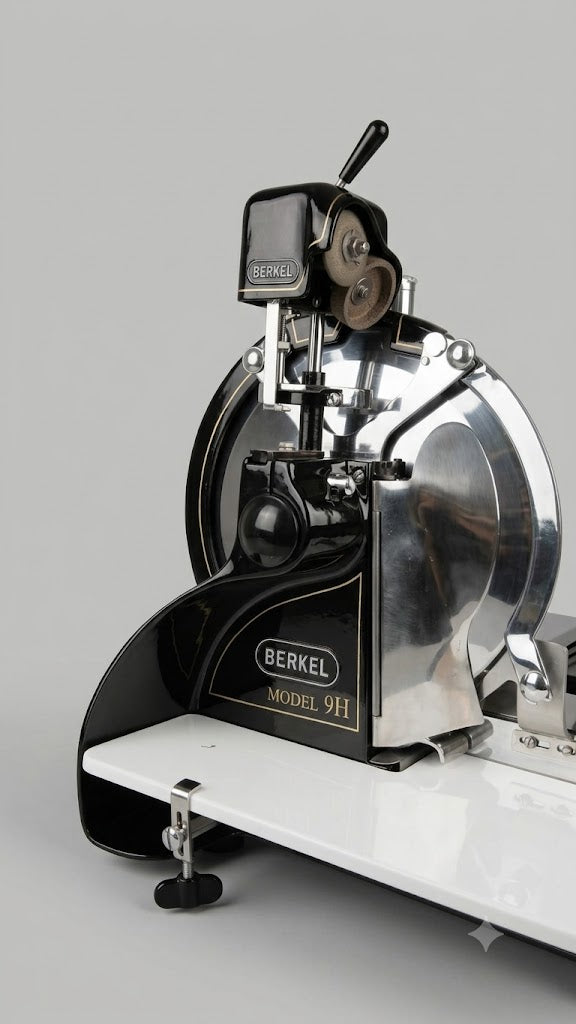 Van Berkel Modell 9H – Historische Schwungradaufschnittmaschine aus meisterhafter Fertigung