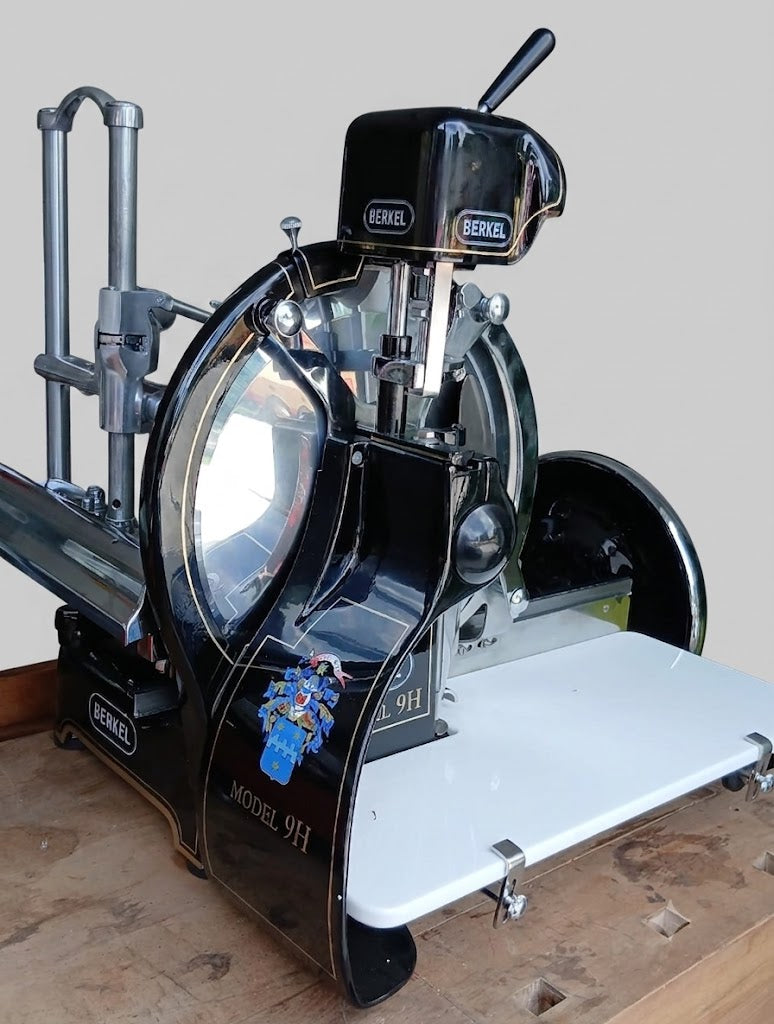 Van Berkel Modell 9H – Historische Schwungradaufschnittmaschine aus meisterhafter Fertigung