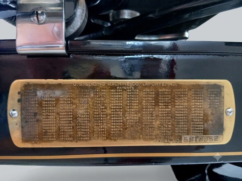 Van Berkel Modell C – Eine amerikanische Vorkriegs-Legende der U.S. Slicing Machine Co. (Baujahr 1935/36)