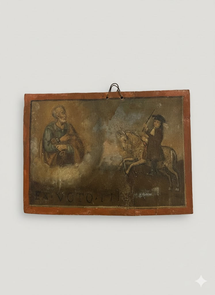 Barockes Votivbild (Frühes 18. Jhd.)