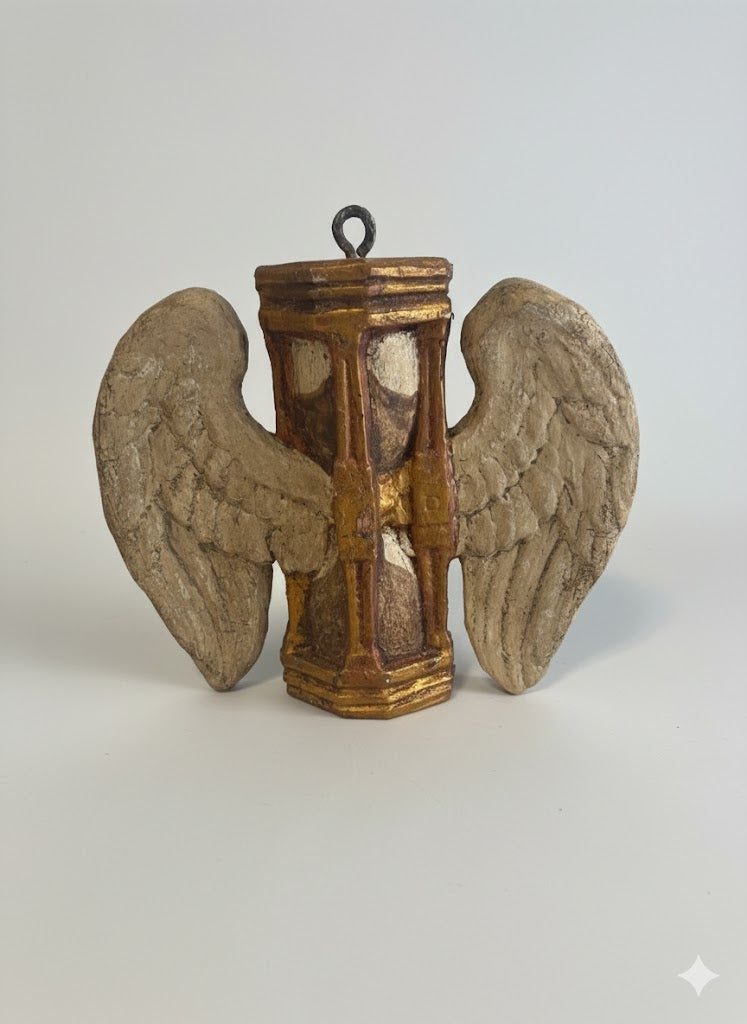 Geflügelte Sanduhr