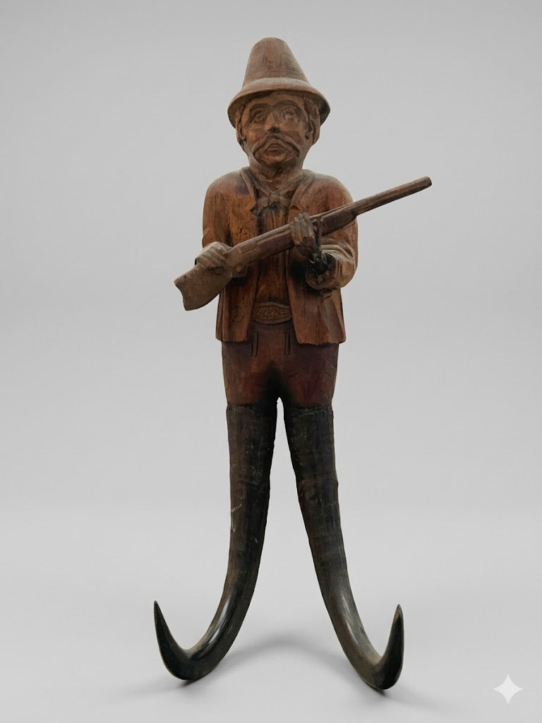Gamsmandl mit Gewehr (um 1800)