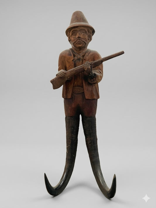 Gamsmandl mit Gewehr (um 1800)