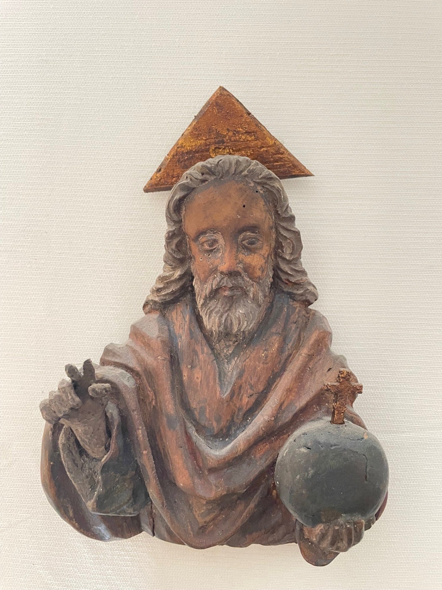 Seltene Sakralkunst: Gotischer Gott Vater (um 1550)