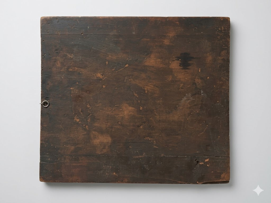 Maria mit Kind (Hodegetria) – Handgemalt auf Holz