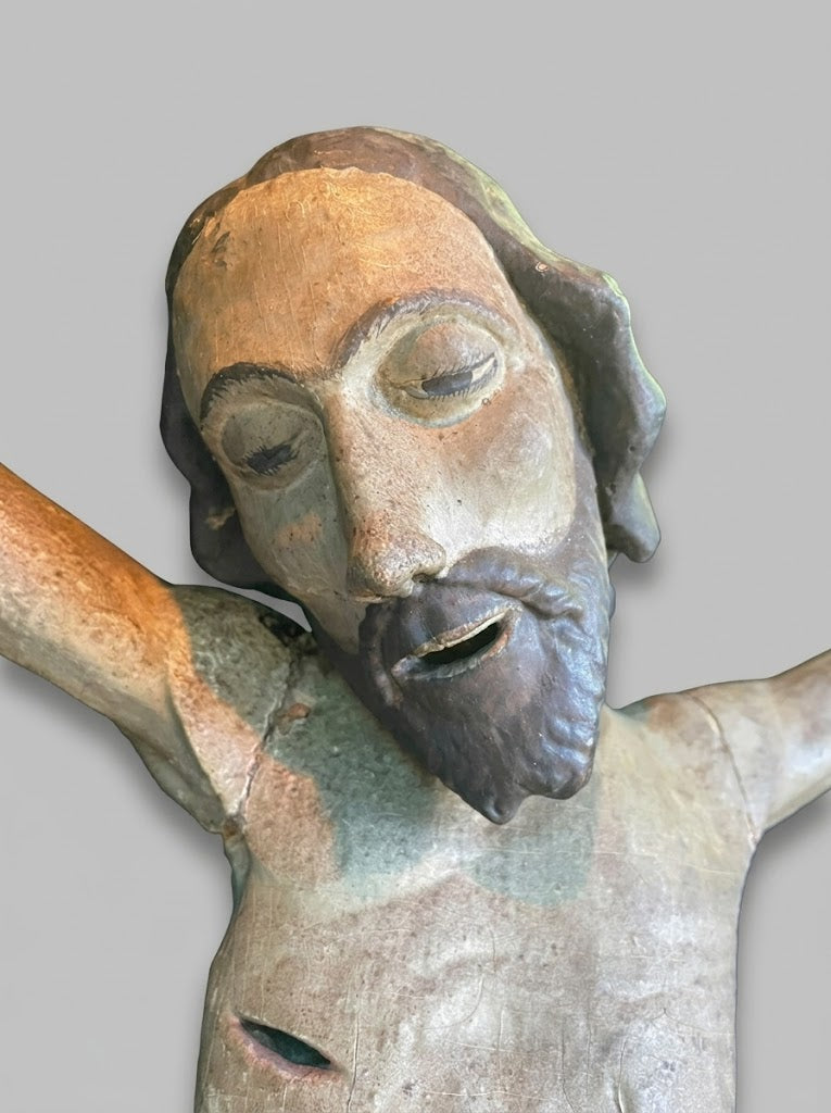 Musealer spätgotischer Christuskorpus – Um 1520/1530