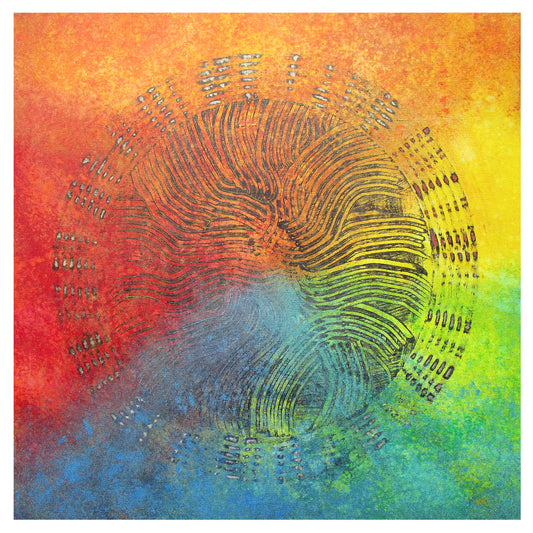 Jörg „Yogi“ Schäfer – „Turmalin 2“ (2016) | Originalgemälde auf Leinwand