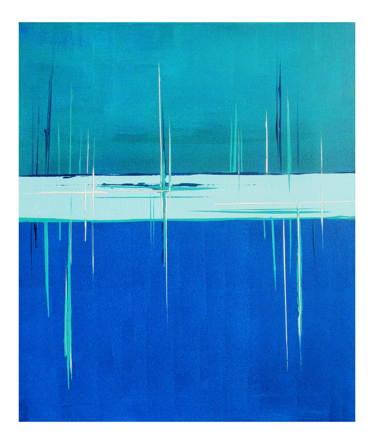 Kerstin Franz – „Colorfields 16“ (2022) | Originalgemälde auf Leinwand