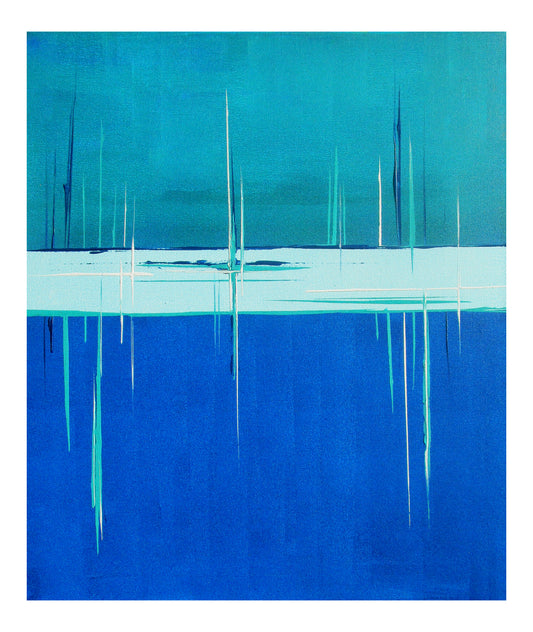 Kerstin Franz – „Colorfields 16“ (2022) | Originalgemälde auf Leinwand