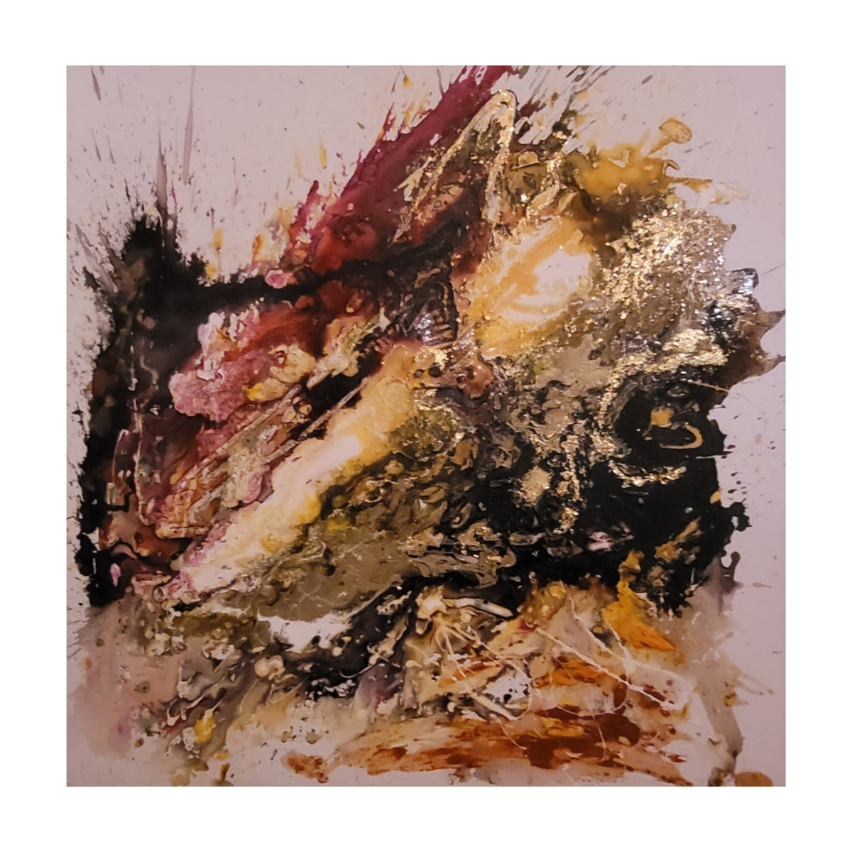 Kunstwerk der Kraft und Transformation: „Aufbruch“ von Manuela Eibensteiner (2023)