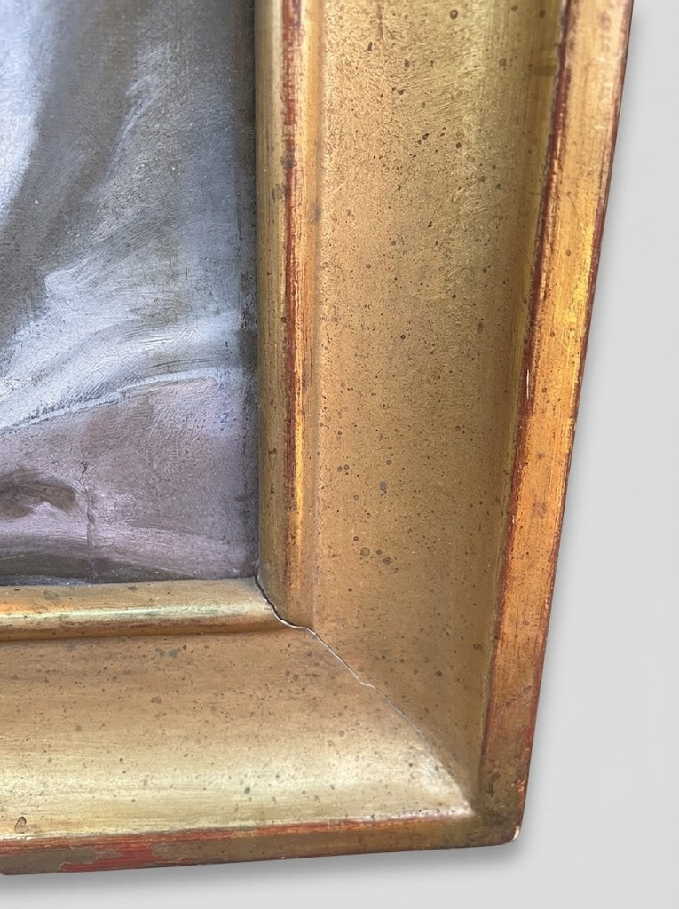 Repräsentatives Porträt der Kaiserin Maria Theresia im Witwenschleier – 18. Jahrhundert