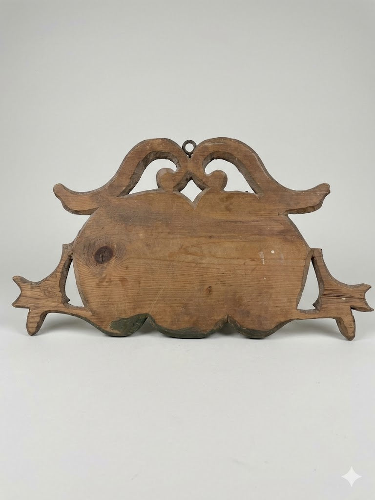 Seltene Memento Mori Totentafel von 1781 – Holz geschnitzt und gefasst, Bayern – inkl. Expertise