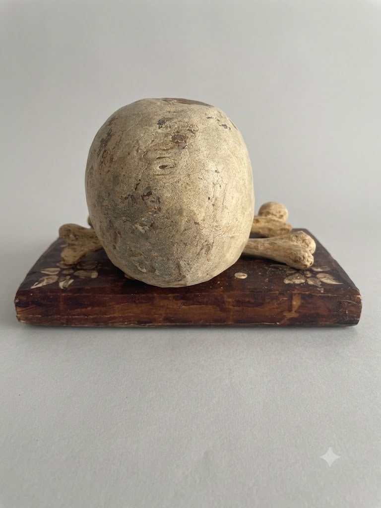 Rares Memento Mori Antik-Objekt um 1900