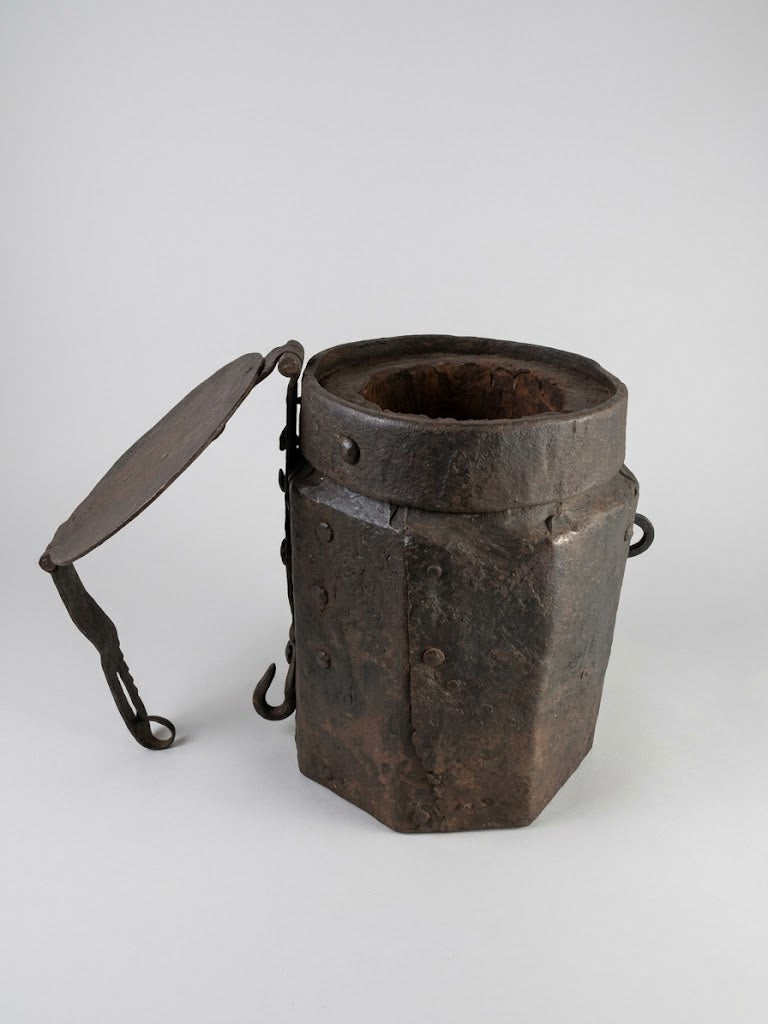 Seltene barocke Reisekasse / Geldtresor – Um 1750