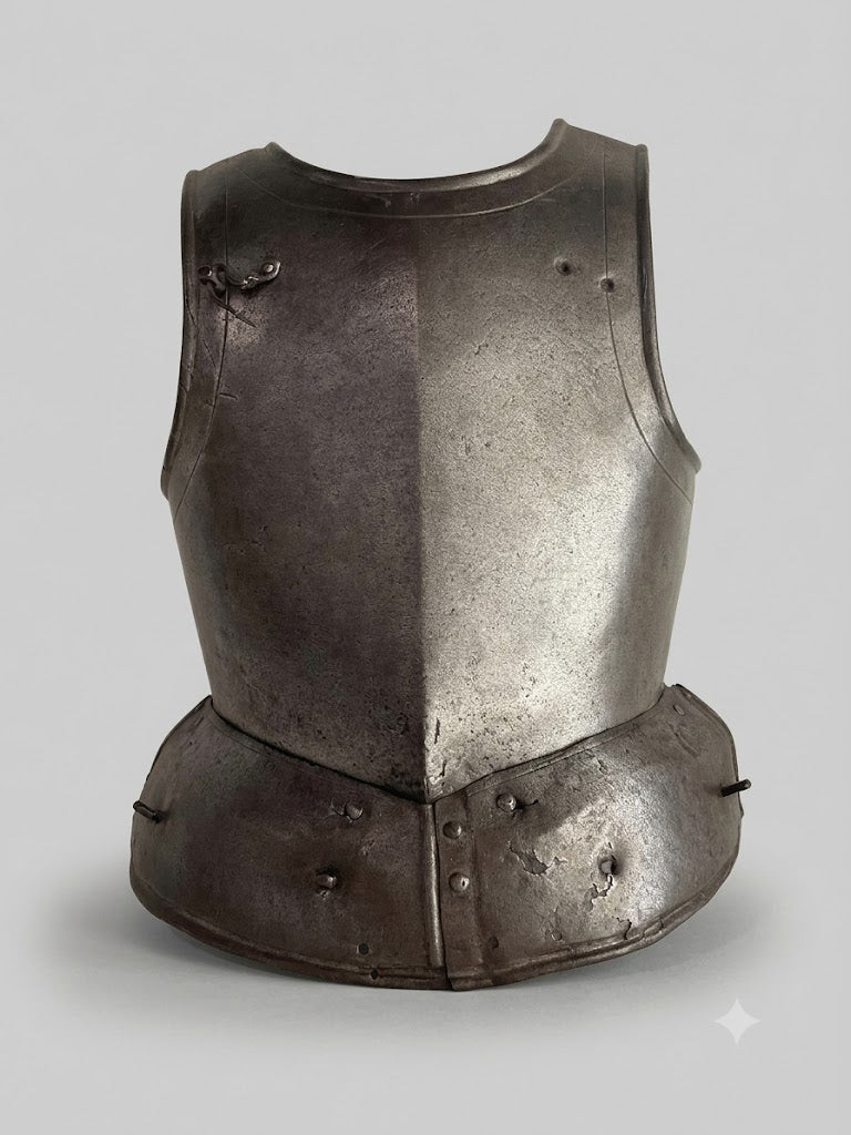 Musealer Handgeschmiedeter Ritter-Brustpanzer (um 1600) – Ein meisterhaftes Original aus Eisen
