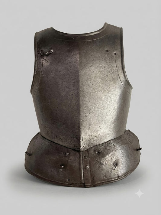 Musealer Handgeschmiedeter Ritter-Brustpanzer (um 1600) – Ein meisterhaftes Original aus Eisen