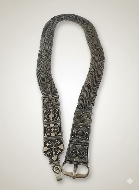 Antiker Hochzeits-Silbergürtel (800er Silber)