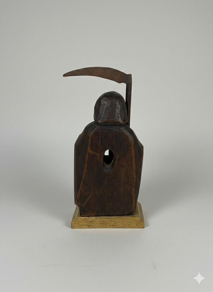 Prunk-Skulptur auf Blattgold-Sockel (19. Jahrhundert)