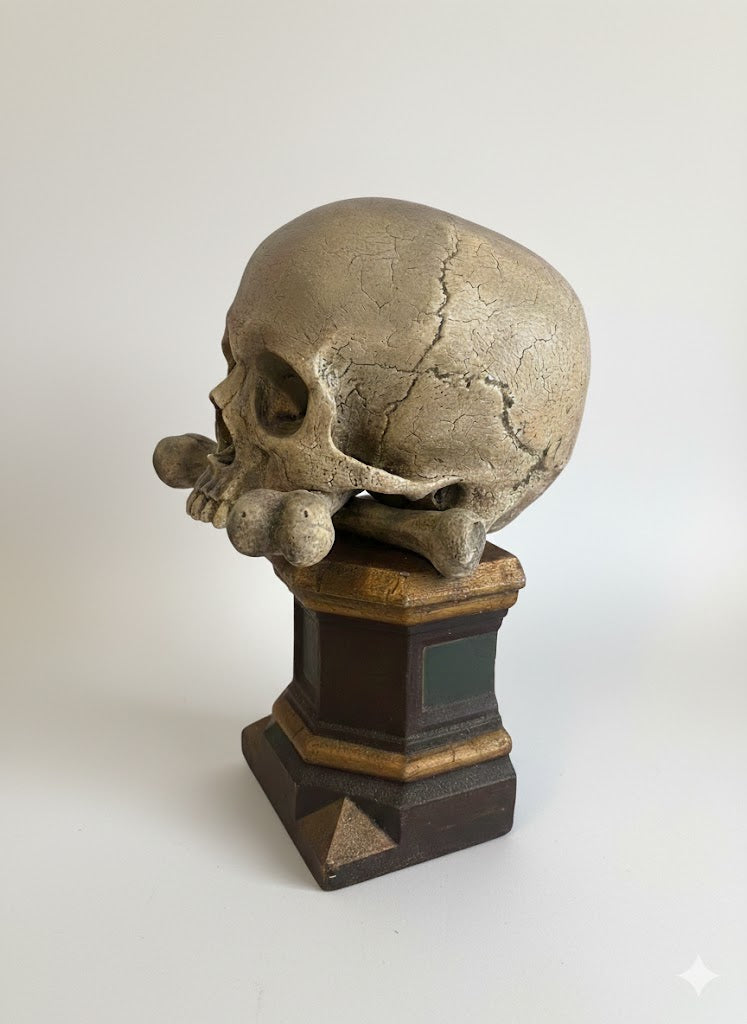 Totenkopf mit gekreuzten Knochen