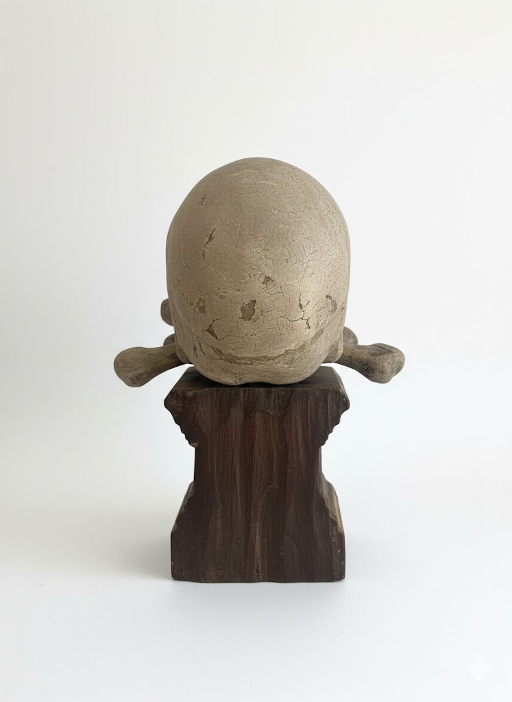 Totenkopf mit gekreuzten Knochen