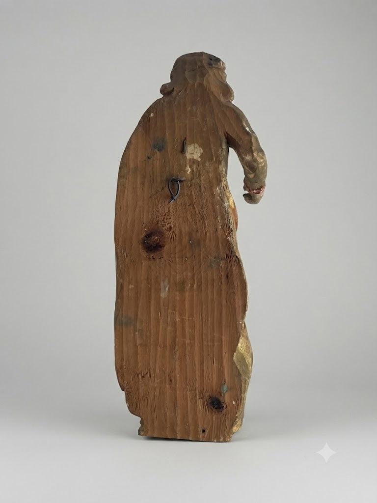 Barock-Skulptur: Heiliger Johannes mit Adler (ca. 1700)